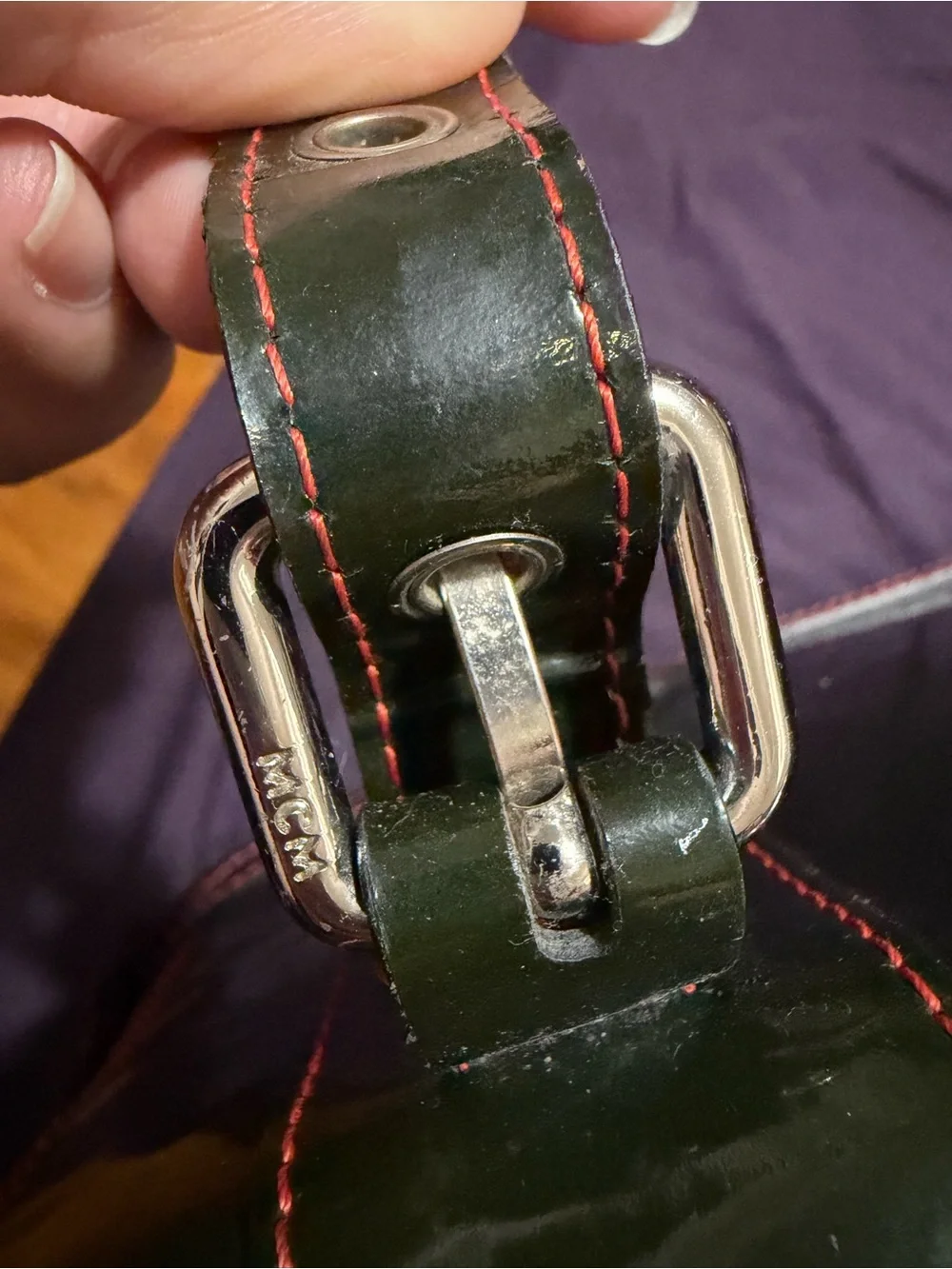 MCM boston bag